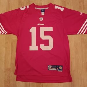 Red 49ers Jersey With Number 15 Size M